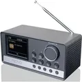 Produktbild: PEAQ PCR 440 Radiowecker mit DAB+, DAB+/FM, DAB+, FM, Bluetooth, Schwarz/Grau - Schwarz/Grau
