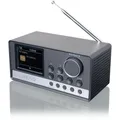 Produktbild: PEAQ PCR 440 Radiowecker Schwarz/Grau (DAB+)