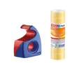 Produktbild: tesa Easy Cut Handabroller + 40 Rollen Tesafilm 19mm x 10m Klebestreifen 57206