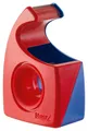 Produktbild: Tesa Tesafilm Abroller (Wellenmesser, bis Rollenbreite 19 mm, rot/blau) 57443-00