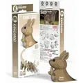 Produktbild: EUGY 650015 - Kangaroo, Känguru, 3D-Tier-Puzzle, DIY-Bastelset