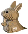 Produktbild: EUGY 650015 Känguru, 3D Tier-Puzzle für Kinder und Erwachsene zum Zusammenbauen, DIY Tierfigur, Bastelset ab 6 Jahren
