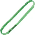 Produktbild: Safetytex Rundschlinge 2000kg Tragkraft, 3m Umfang, Hebeschlinge, grün - Grün