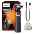 Produktbild: Philips Shaver Series 5000X, elektrischer Rasierer für Herren, Nass- und Trockenrasur, Skin Protect Technologie, flexibler 360-Grad-Scherkopf, Aufladen in 1 Std./5 Min Schnellladung (Modell X5012/00)