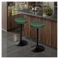 Produktbild: STOOLINK 2er Set Barstuhl Höhenverstellbar, Barhocker Ohne Lehne, Grün