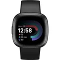 Produktbild: Fitbit Versa 4 schwarz Bluetooth Smartwatch - Schwarz