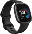 Produktbild: Google Fitbit Versa 4 Fitness-Smartwatch, Graphit/Schwarz FB523BKBK