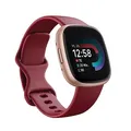 Produktbild: Fitbit Versa 4 Sportuhr Smartwatch Fitness Tracker Rot Beet Juice Copper Rose
