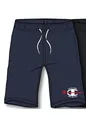 Produktbild: Champion Bermudas Freizeithose (Baumwolle) mit Graphic Print kurz dunkelblau Jungen