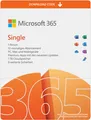 Produktbild: Microsoft 365 Single 5 Geräte 1 Nutzer 1 Jahr | Office 365 Personal 2024 TOP