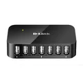 Produktbild: D-Link 7-Port USB 2.0 Hub (DUB-H7)