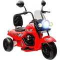 Produktbild: Kinder Elektro-motorrad, 6v Kindermotorrad Mit Musik, Kinderfahrzeug Mit Led-scheinwerfer, 3-5 Km/h, Für 3-6 Jahre Kinder, Max. 25 Kg, Rot - Aiyaplay