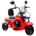 Produktbild: AIYAPLAY Kinder Elektro-Motorrad, 6V Kindermotorrad mit Musik, Kinderfahrzeug mit LED-Scheinwerfer, 3-5 km/h, für 3-6 Jahre Kinder, max. 25 kg, Rot