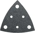 Produktbild: Fein Deltaschleifpapier mit Klett, gelocht Körnung 180 Eckmaß 80 mm 63717114019 50 St. (63717114019)