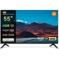Produktbild: Xiaomi TV 55 (140 cm) Zoll Fernseher, 4K UHD, Smart TV, Fire OS8, Triple Tuner DVB-C/S/S2/T/T2, HDR10, 60Hz mit 120Hz Game Boost, Sprachsteuerung