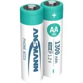Produktbild: Ansmann Akku Phone DECT maxE, 1,2 V, 1300 mAh, AA, NiMH, 2 Stück