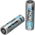 Produktbild: Ansmann DECT maxE HR06 Mignon (AA)-Akku NiMH 1300 mAh 1.2 V 2 St.
