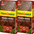 Produktbild: FLORAGARD Pinienrinde, 2 x 60 Liter, grob - braun