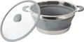 Produktbild: Brunner Volcano Fold-Away Kochtopf, grau, Ø24cm
