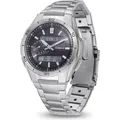 Produktbild: Casio Radio Controlled WVA-M650D-1AER Herren Funk Armbanduhr Funkuhr - Silber/Schwarz