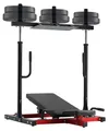 Produktbild: VEVOR Vertikale Beinpresse, Spezielle Unterkörper-Hometrainer-Maschine, Beinpresse-Trainingsgerät aus Kohlenstoffstahl, Verstellbares Beintraining für hochintensive Drückübungen, 250 kg Kapazität, Aufwärtsübung, Nicht faltbar