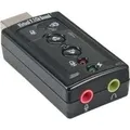 Produktbild: InLine USB Audio Adapter, virtueller 7.1 Surround Sound (33051C)