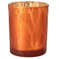 Produktbild: Duni Kerzenhalter Shimmer 100 x Ø 80 mm Rust, 6 Stk/Krt (6 x 1 Stk)