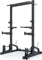 Produktbild: ATLETICA R7 Half Rack  214 cm hoch  Stabil mit 102 kg Eigengewicht  Professionelle J-Hooks  Deadlift Station  70 mm Vierkantrohr
