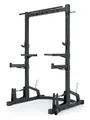 Produktbild: Atletica R7 Half Rack ∣ 214 cm hoch ∣ Stabil mit 102 kg Eigengewicht ∣ Professionelle J-Hooks ∣ Deadlift Station ∣ 70 mm Vierkantrohr