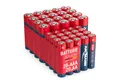 Produktbild: ANSMANN AG Batterie Set Alkaline 20x AA Mignon LR6 + 20x AAA Micro LR03 Großpack Batterie