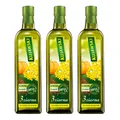 Produktbild: Kujawski Rapsöl mit Leinöl & Kürbiskernöl 3x 750ml - Bratöl Speiseöl Omega 3