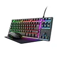 Produktbild: Trust GXT794 3-in-1 Gaming Bundle Bundle bestehend aus Tastatur, Maus und Mauspa