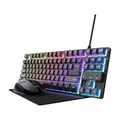 Produktbild: Trust GXT794 3-in-1 Gaming Bundle Bundle bestehend aus Tastatur, Maus und Mauspa
