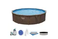 Produktbild: Bestway Pool Hydrium™ Stahlwandpool Komplett-Set mit Sandfilteranlage Ø 550 x 130