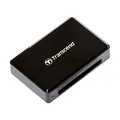 Produktbild: Transcend Kartenleser USB 3.1 Gen, ideal für hochauflösende Videos, RAW-Bildübertragungen und Nachbearbeitung, Schwarz - TS-RDF2