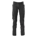 Produktbild: Mascot Bundhose Accelerate Hybrid 18579 mit Knietaschen schwarz Gr. 52 (52) (1000332252)