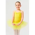 Produktbild: tanzmuster Tüllkleid Ballett Tutu Kim mit Glitzersteinen Ballettkleid für Mädchen gelb 152/158