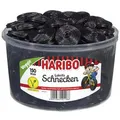Produktbild: Haribo Lakritz Lakritzschnecken, 150 Stück, 1500g, in Dose
