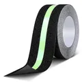Produktbild: Fluoreszierendes Klebeband, 10m x 5cm AntiRutschLeuchtband, Markierungsband, ...
