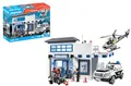 Produktbild: PLAYMOBIL Action Heroes 71602 Polizeistation, große Kommandostation mit Polizei-Helikopter und vielen spannenden Details, actionreiches Spielzeug für Kinder ab 4 Jahren