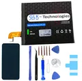Produktbild: High Power Ersatzakku kompatibel mit HTC U11 | GLK-Technologies Battery | accu | 3000 mAh Akku | inkl. Profi Werkzeug Set Kit NUE