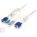 Produktbild: LevelOne Level One ACC-2103 Kabelsatz zu KVM-0830/1630 VGA 2xPS2, 5m (ACC-2103)
