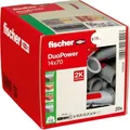 Produktbild: fischer DUOPOWER 14 x 70 - Spreizdübel - Beton - Metall - Grau - 70 mm - 1,4 cm