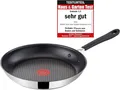 Produktbild: Tefal H80504 Pfanne 24 cm induktion Edelstahl Bratpfanne Antihaft alle herdarten