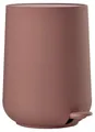 Produktbild: Zone Denmark Nova Mülleimer fürs Bad, Kosmetikeimer, Abfalleimer fürs Badezimmer, Durchm. 23 cm, Höhe 29 cm, Fassungsvermögen 5 Liter, Peach Red (Rot)