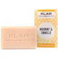 Produktbild: KLAR Festes Shampoo Muskat & Vanille 100 g