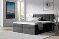 Produktbild: Boxspringbett Schlafzimmerbett BURGOS 180x200cm Schwarz