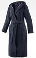 Produktbild: JOOP 1649 Damen Bademantel Größe 48/50 XL Farbe Blau 175 mit Kapuze NEU
