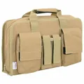 Produktbild: vidaXL Pistolentasche Khaki 40x24x10 cm Oxford-Gewebe, Pistolenkoffer, Pistolen Tasche, Schießtasche, Pistolenbeutel