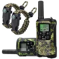 Produktbild: Spielzeug 4-12 Jahren Junge Walkie Talkies für Kinder 8 Kanal Funkgerät mit LCD Taschenlampe Abenteuer Camping Outdoor Spielzeug Geburtstag 5 6 7 8 Jahre Junge Geschenk